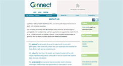 Desktop Screenshot of connectemployment.ca