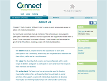 Tablet Screenshot of connectemployment.ca